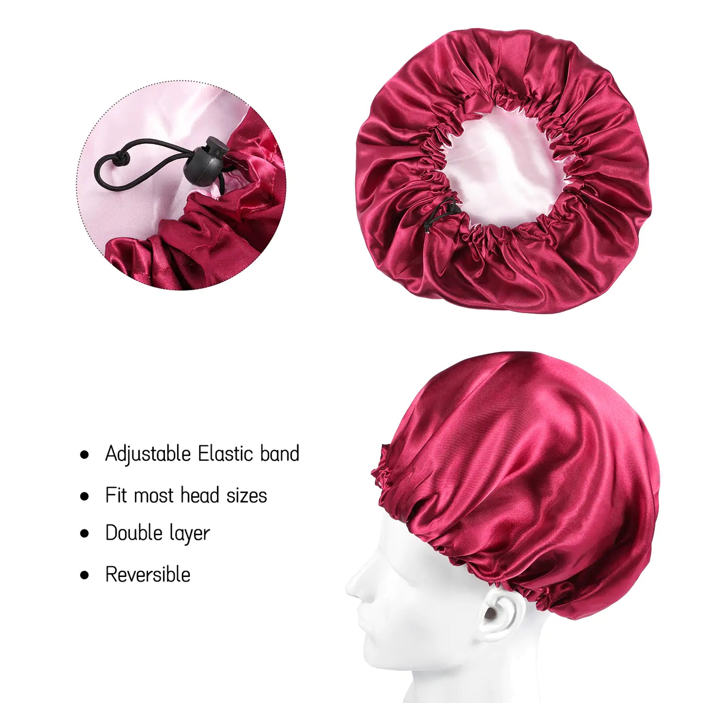 Chic Reversible Hair Caps