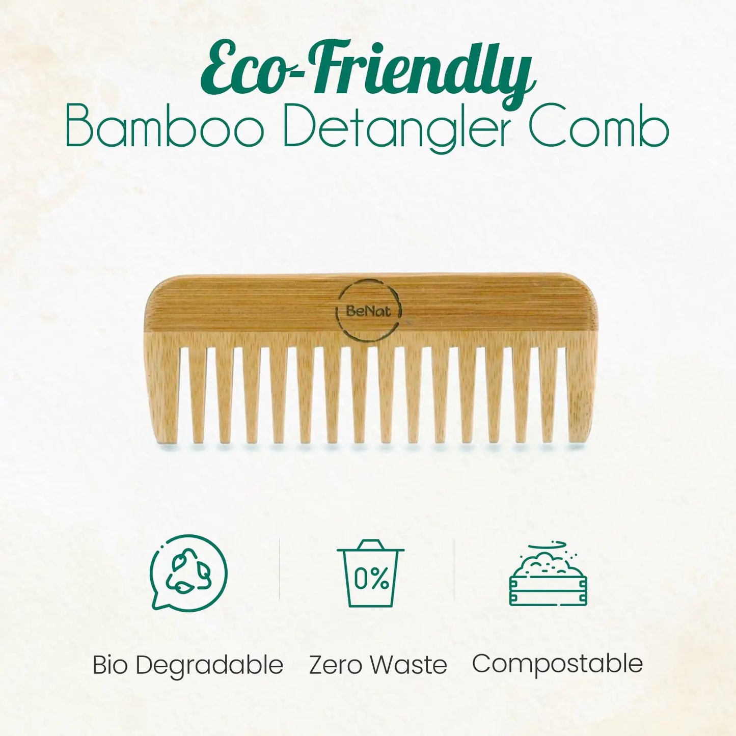 Bamboo Hair Comb